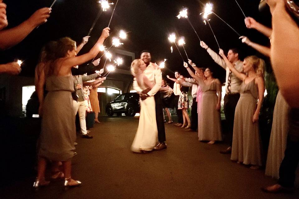 Sparkler Send-off