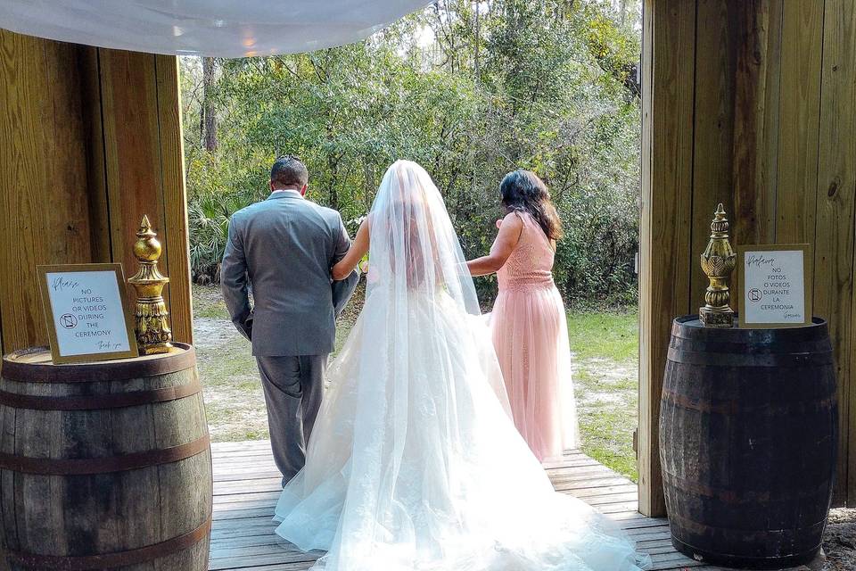 Bride and Parents