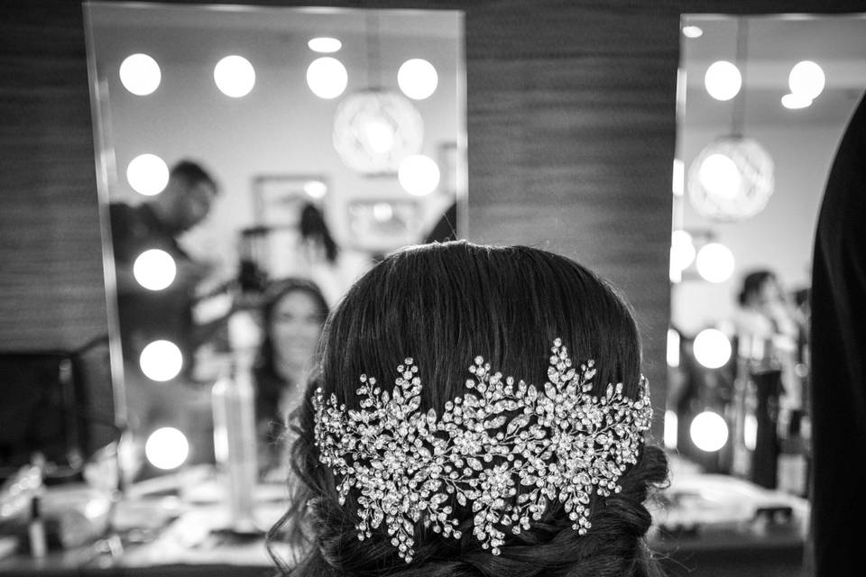 Wedding hair and makeup