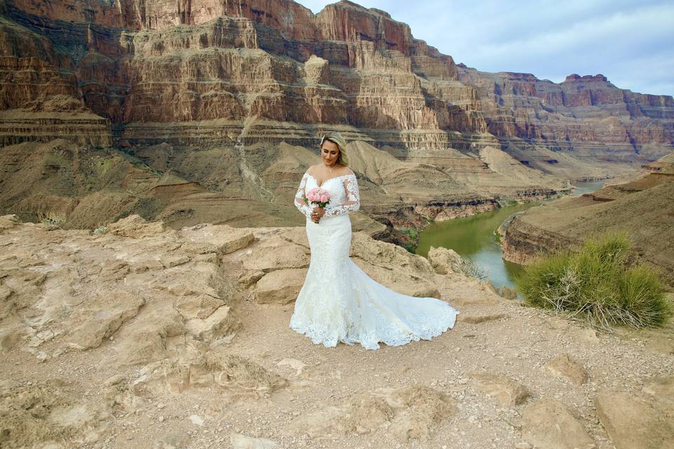 Gorgeous Grand Canyon & Bride