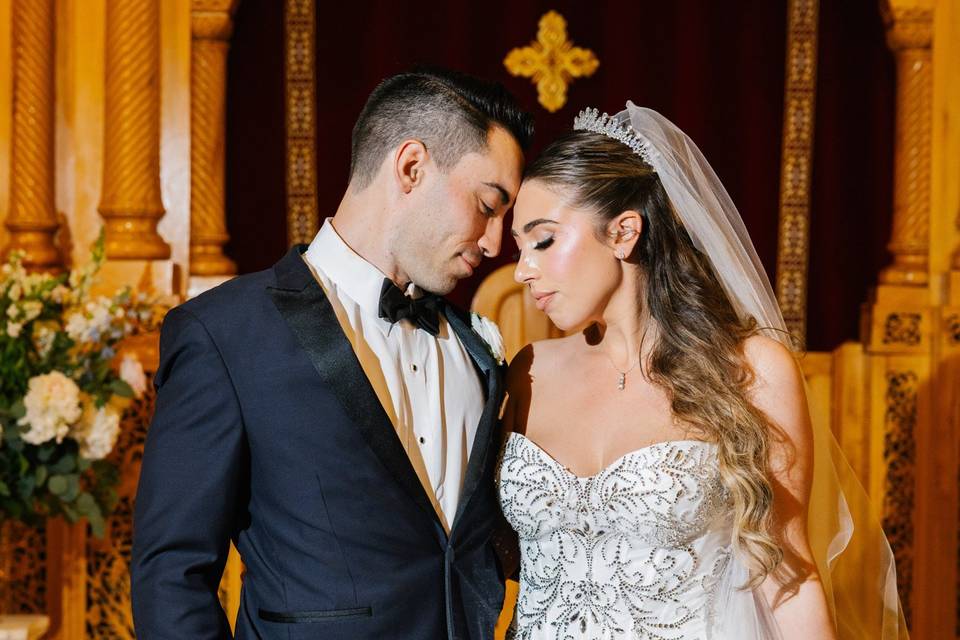 Bride and groom
