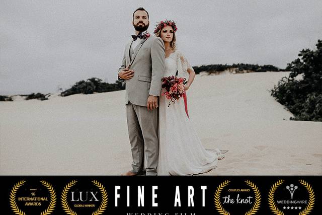 Cinematic wedding video