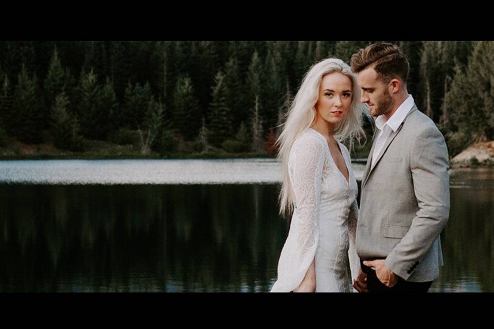 Fine art wedding film