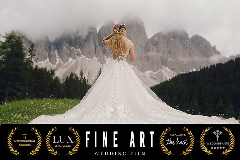 Fine art wedding film