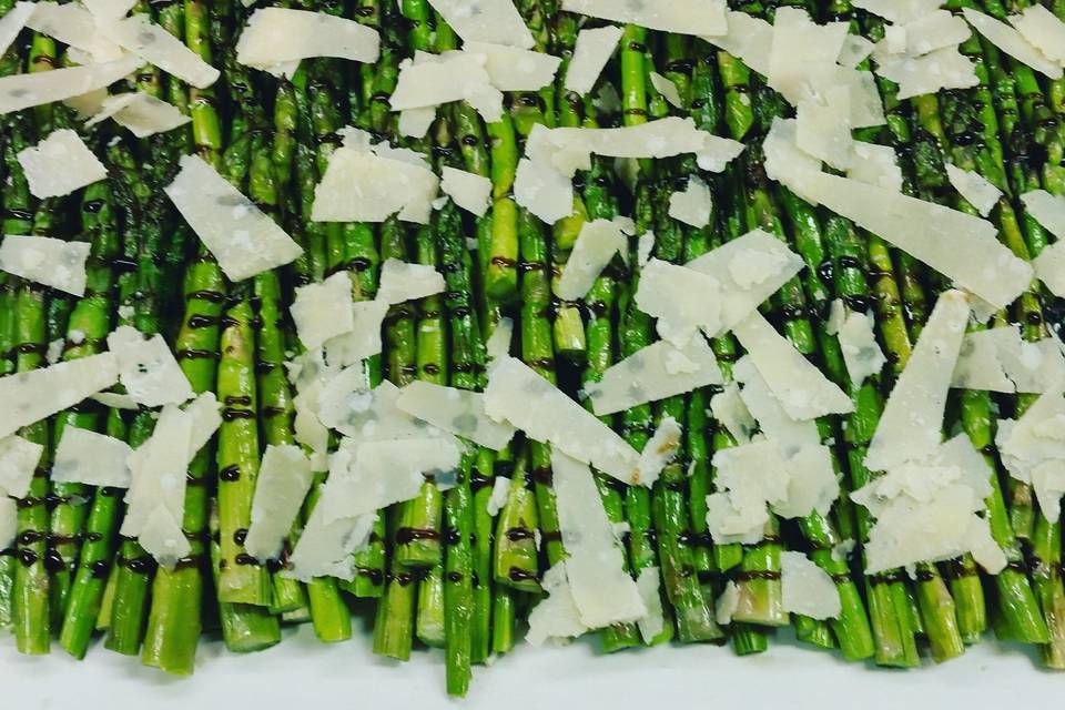 Asparagus and cheese