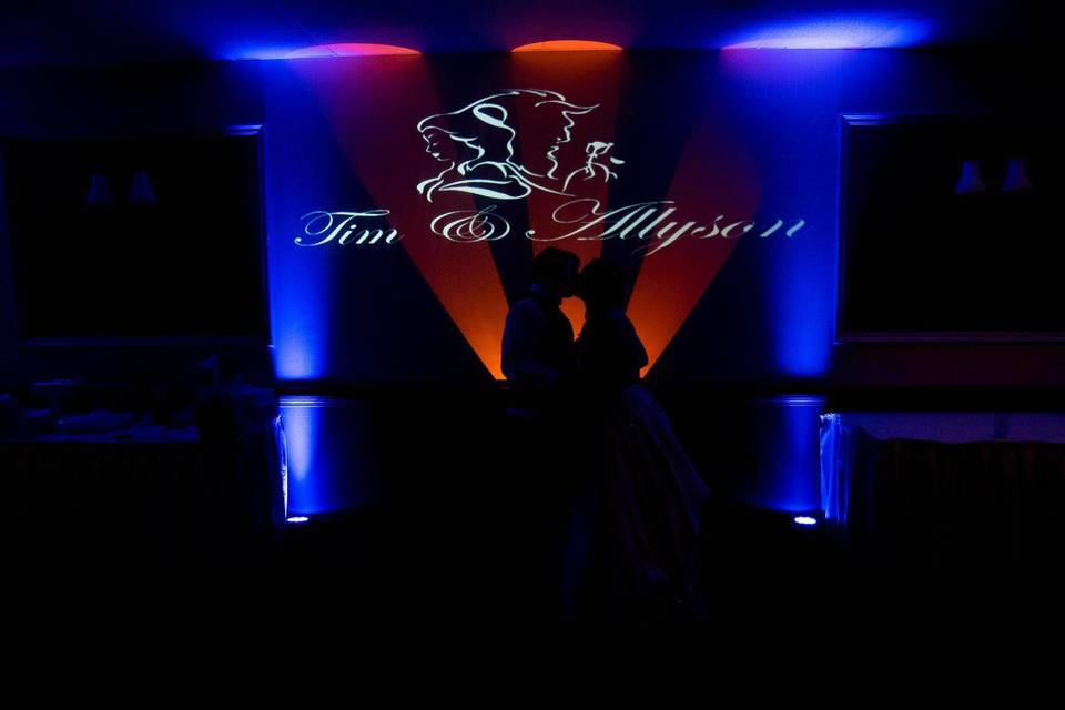 Disney Monogram & Uplighting