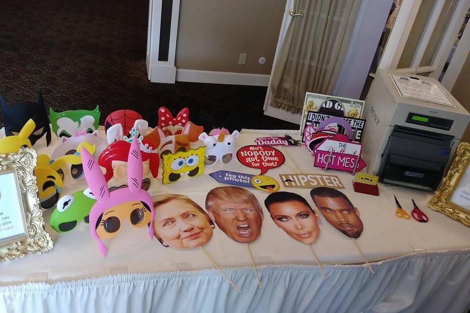Photo & Video Booth Props