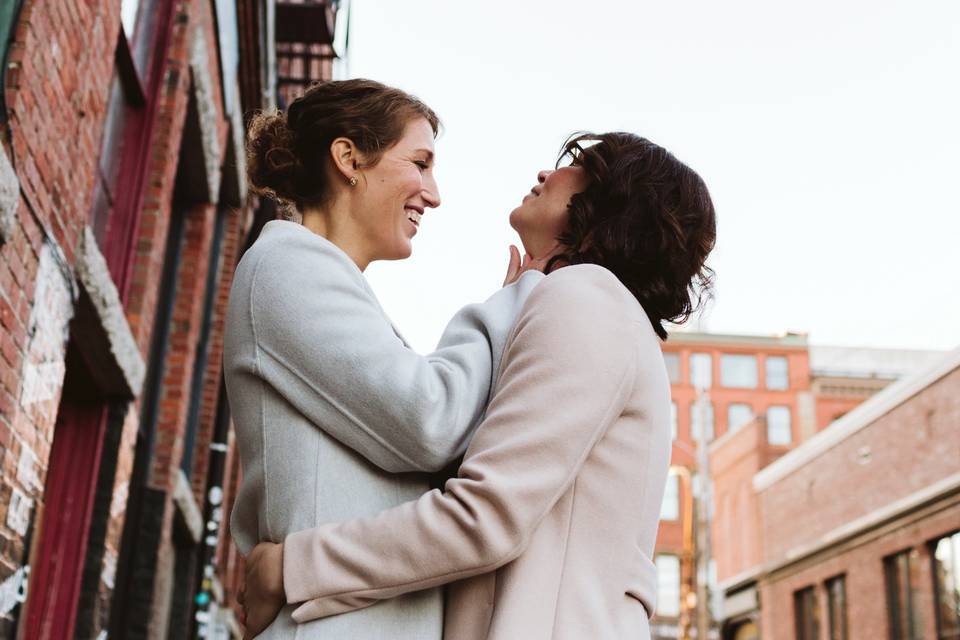 Andrea and Katie, Portland ME