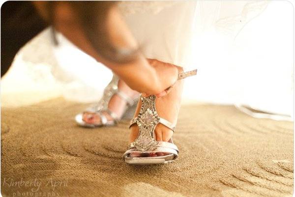 Gorgeous shoes for an Indian Bride.