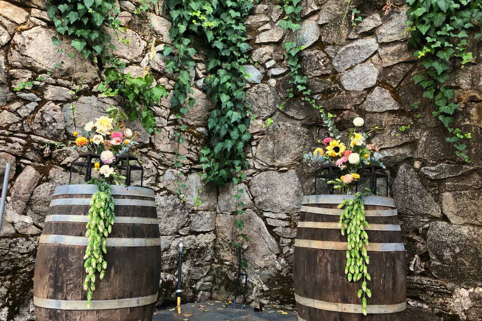 Wine Barrell Altar