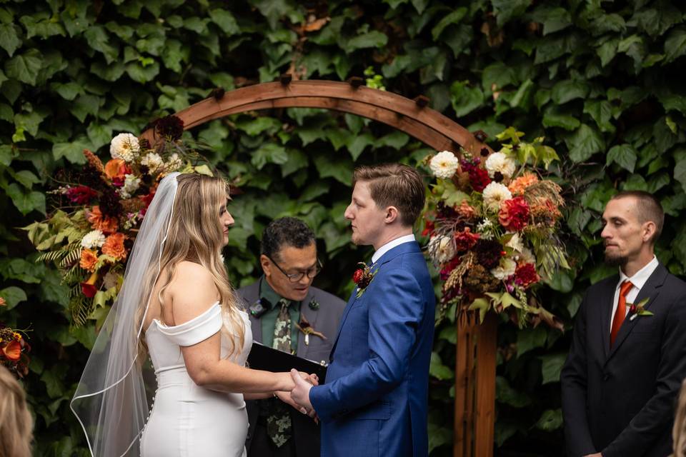 Hannah and Chance Ceremony