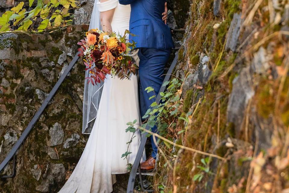 Mossy Stone Back drop