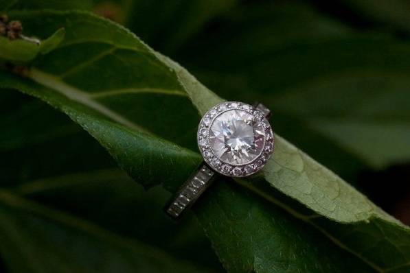 Minh's beautiful diamond ring