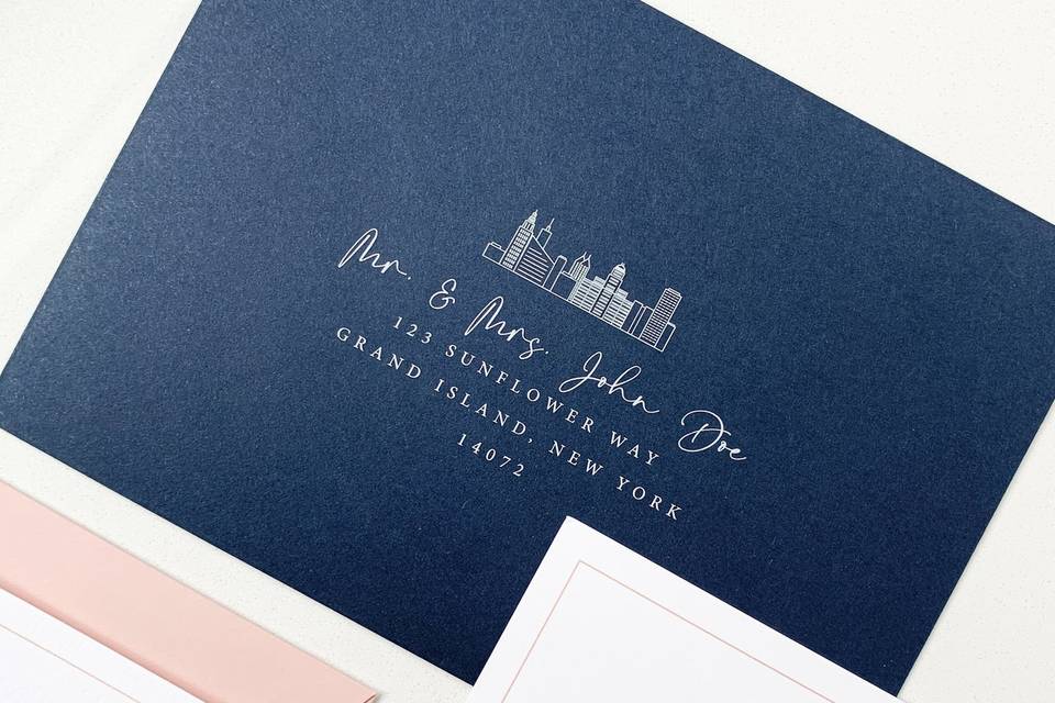 Buffalo Skyline Envelope