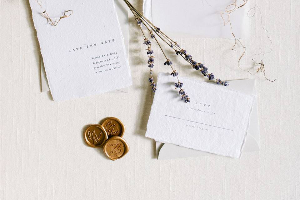 Letterpress on Handmade Paper