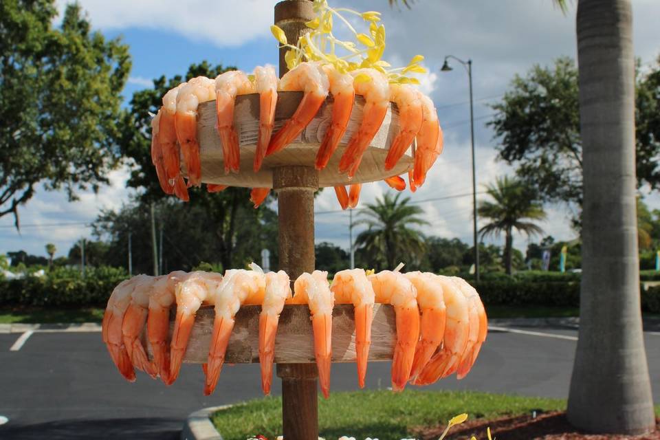 Shrimp tower