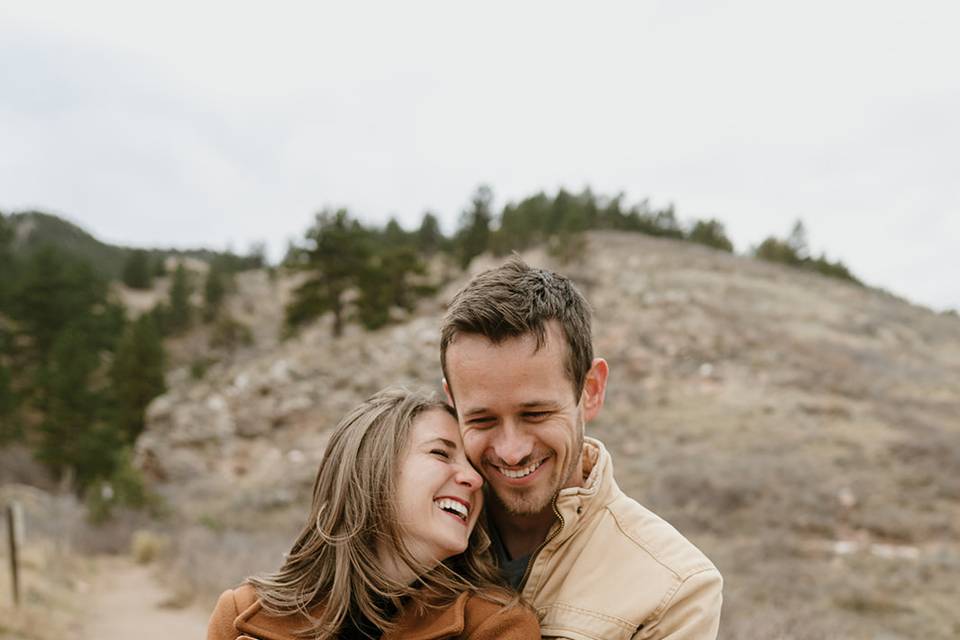 Engagement photos in colorado