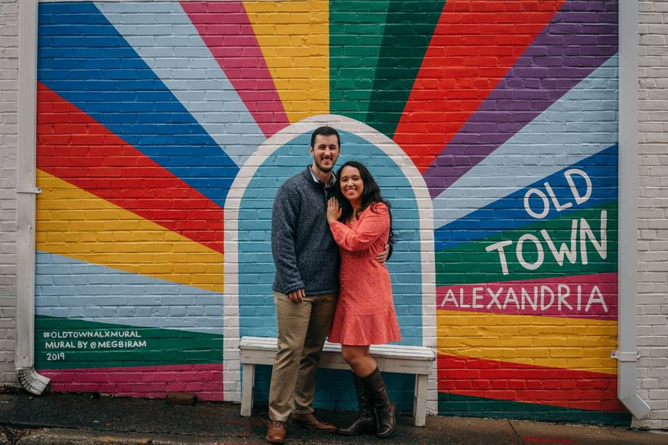 An Old Town Engagement