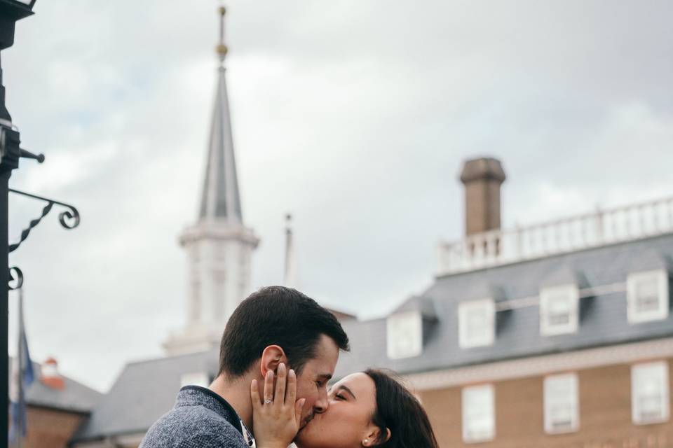 An Old Town Engagement