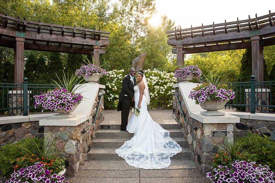 Bride and groom