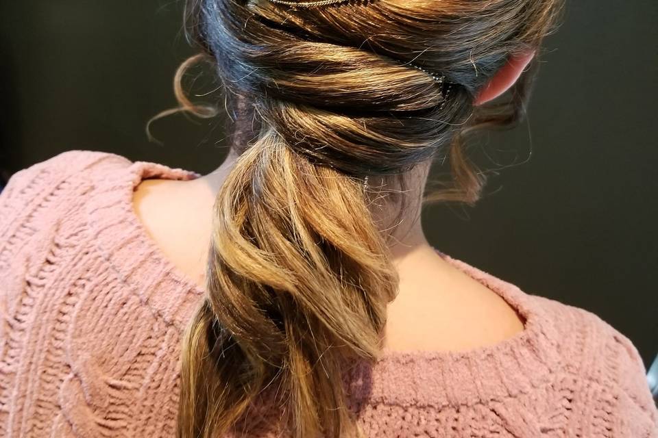 Elegant updo