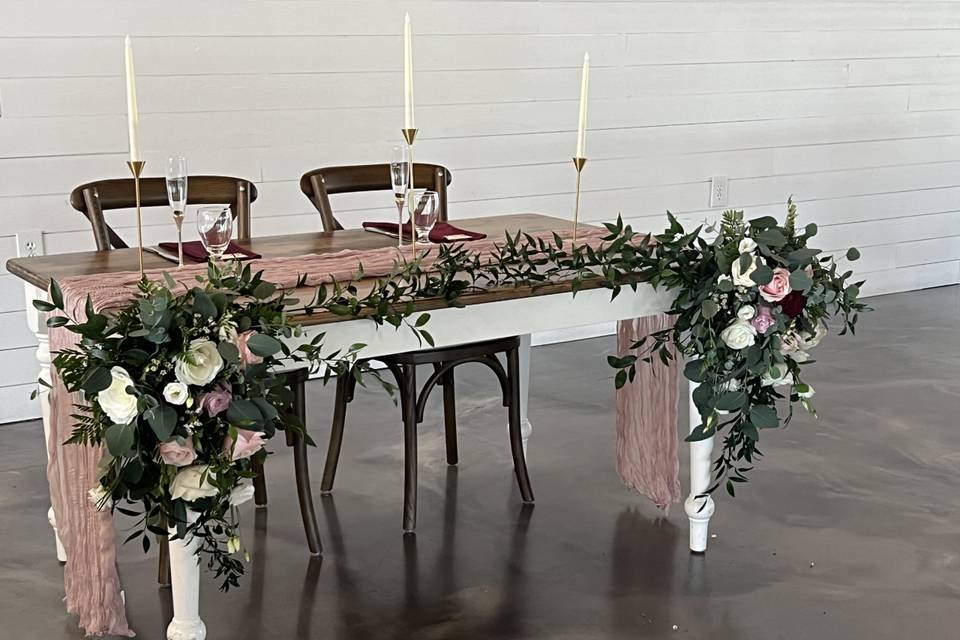 Sweetheart Table