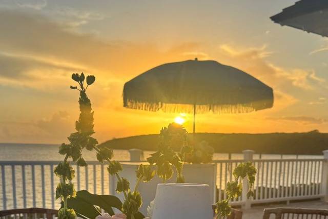 Reception on Pool Deck