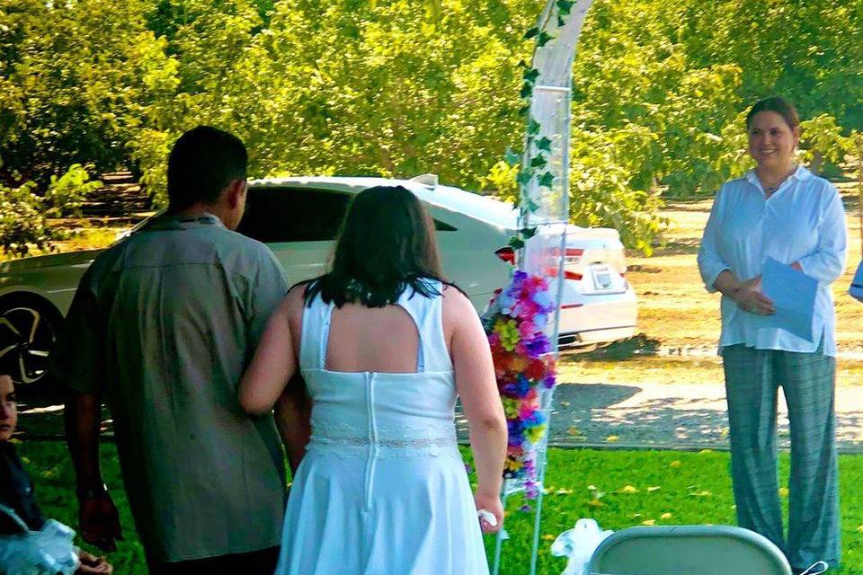 Country Marysville Wedding