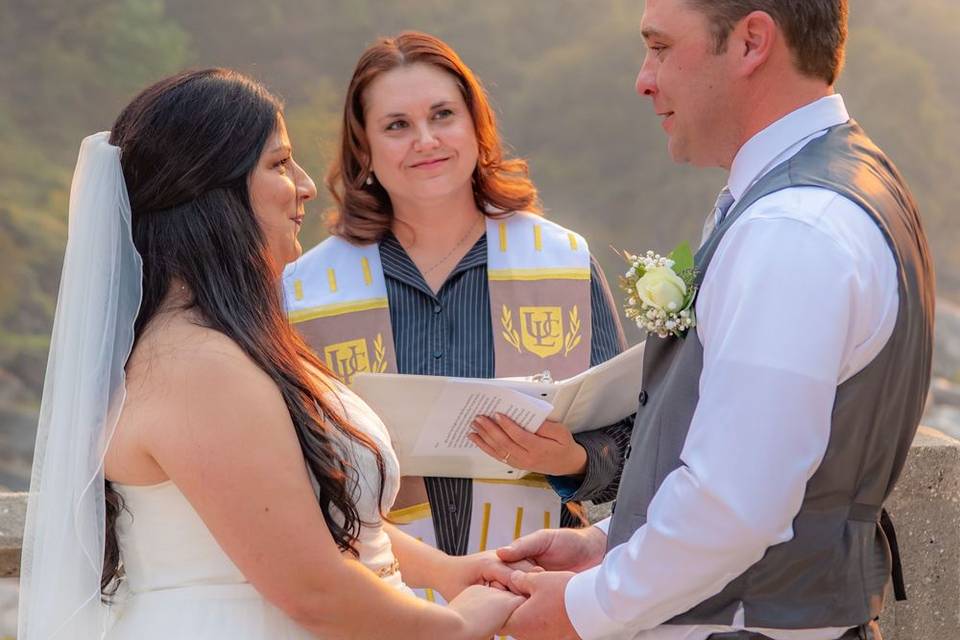 Amie Love, Ordained Officiant