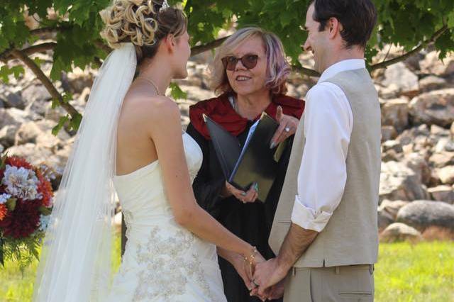 Wedding at Tully Lake