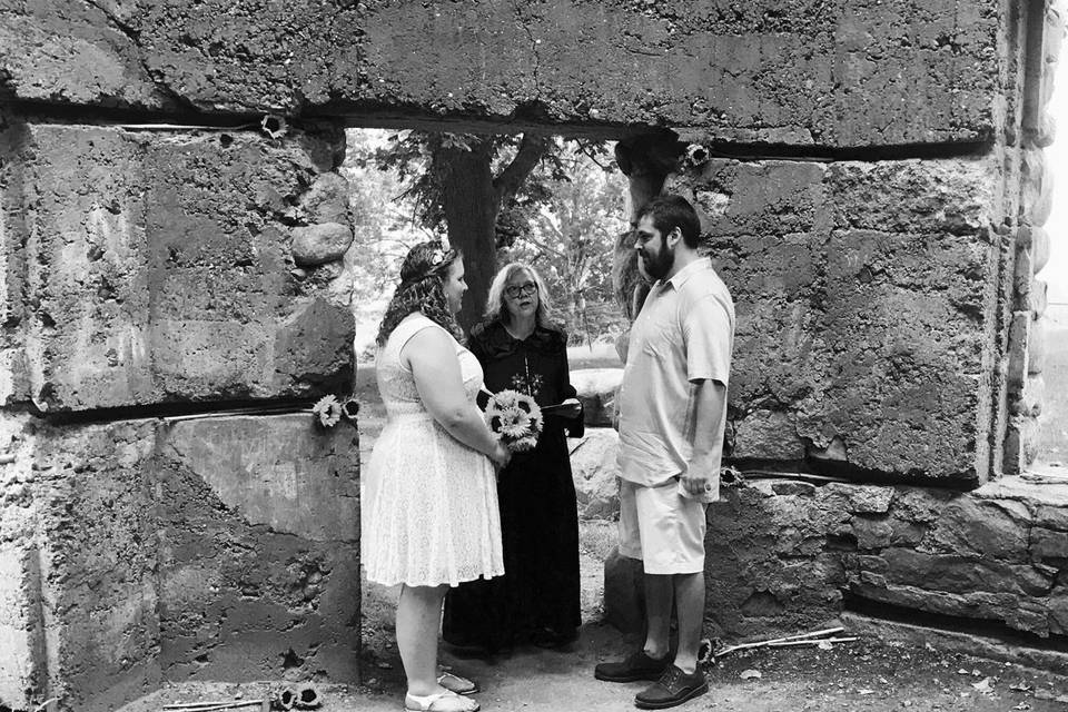 Wedding at Groton Castle