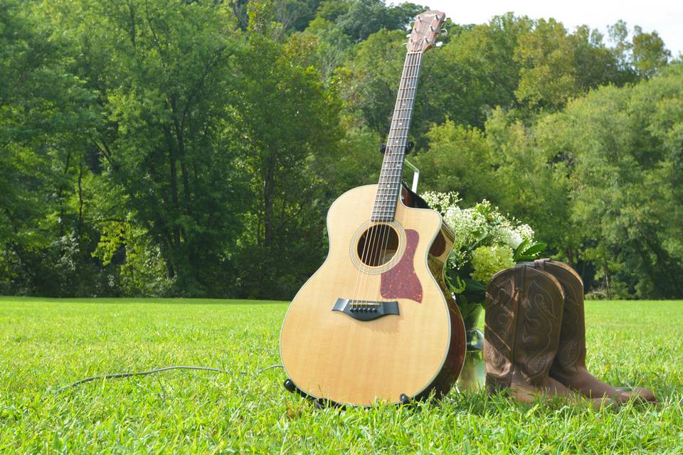 Guitar and boots