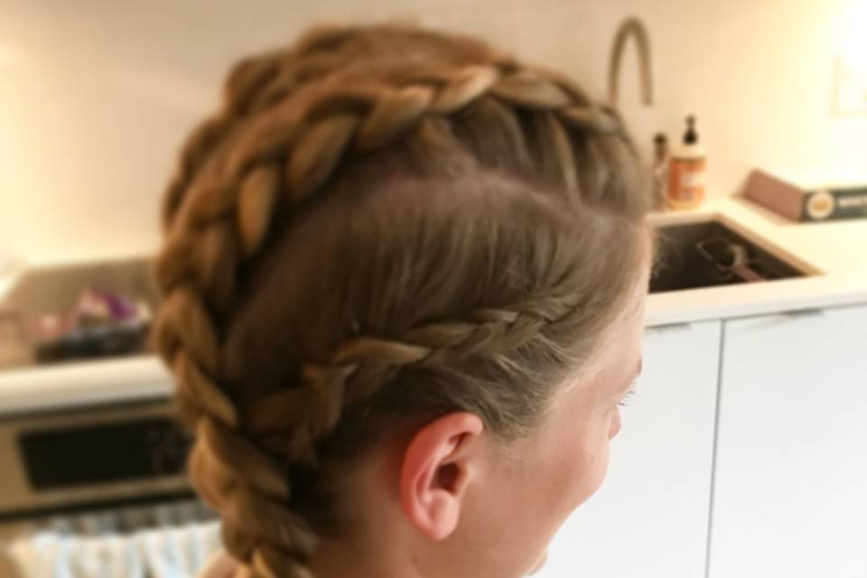 Braided hair