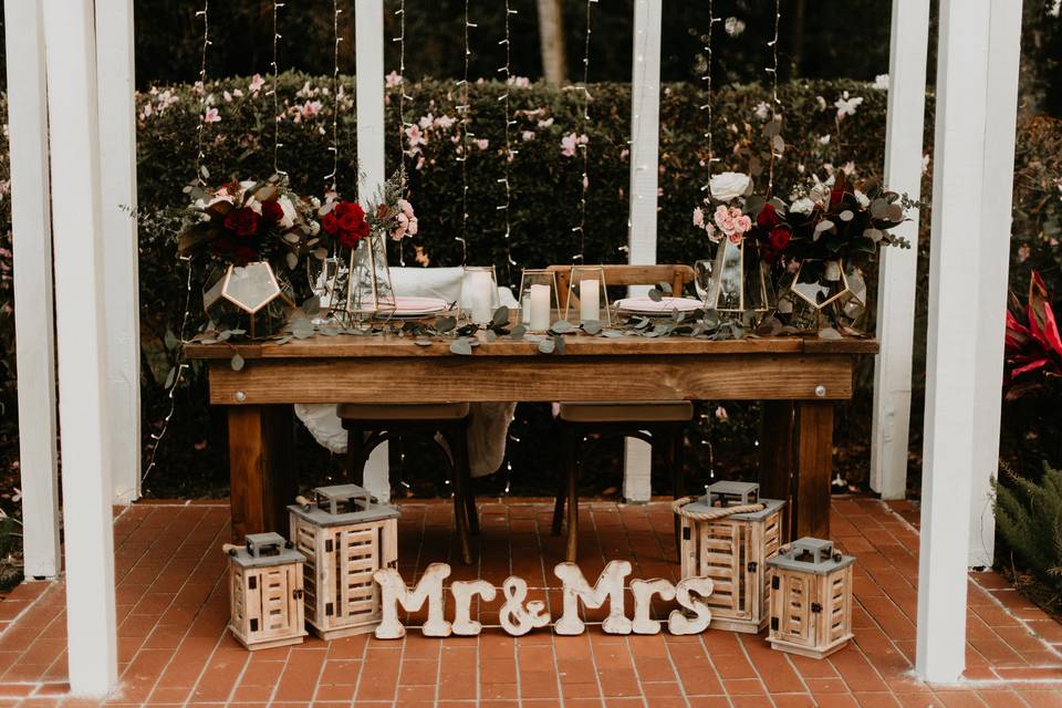 Sweetheart Table