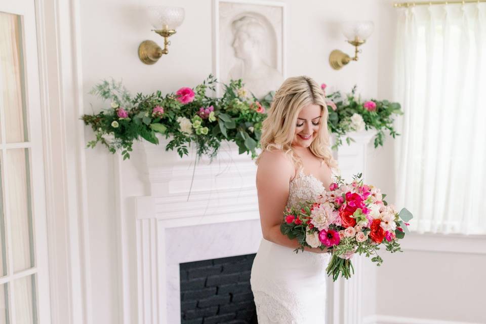 Bride at Capen House