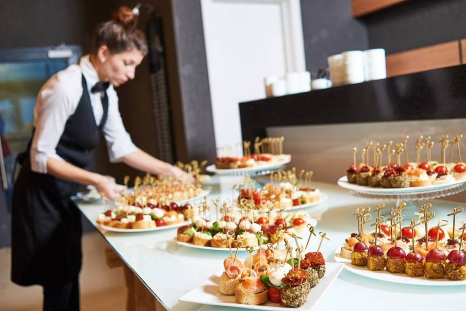 Reception food preparations