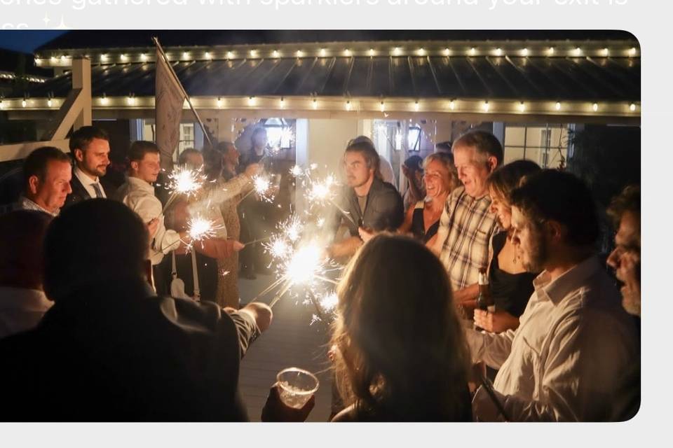 Sparkler Exit