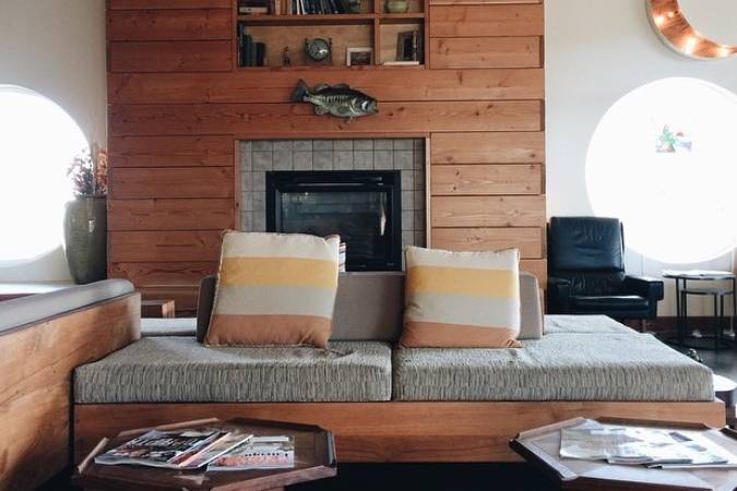 Reception sitting area