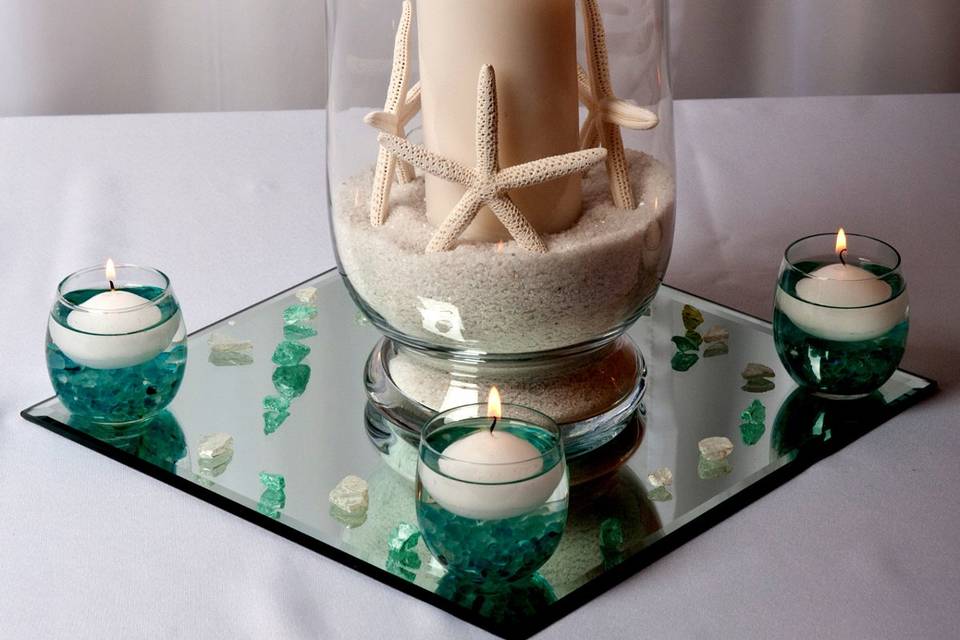 Candle centerpiece