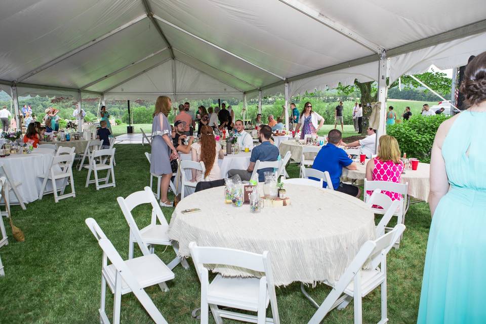 Event tent available