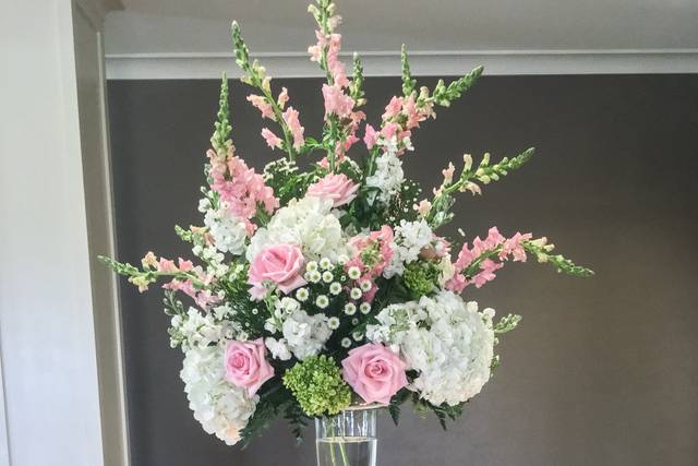 Tall wedding flowers