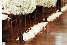 Aisle decoration