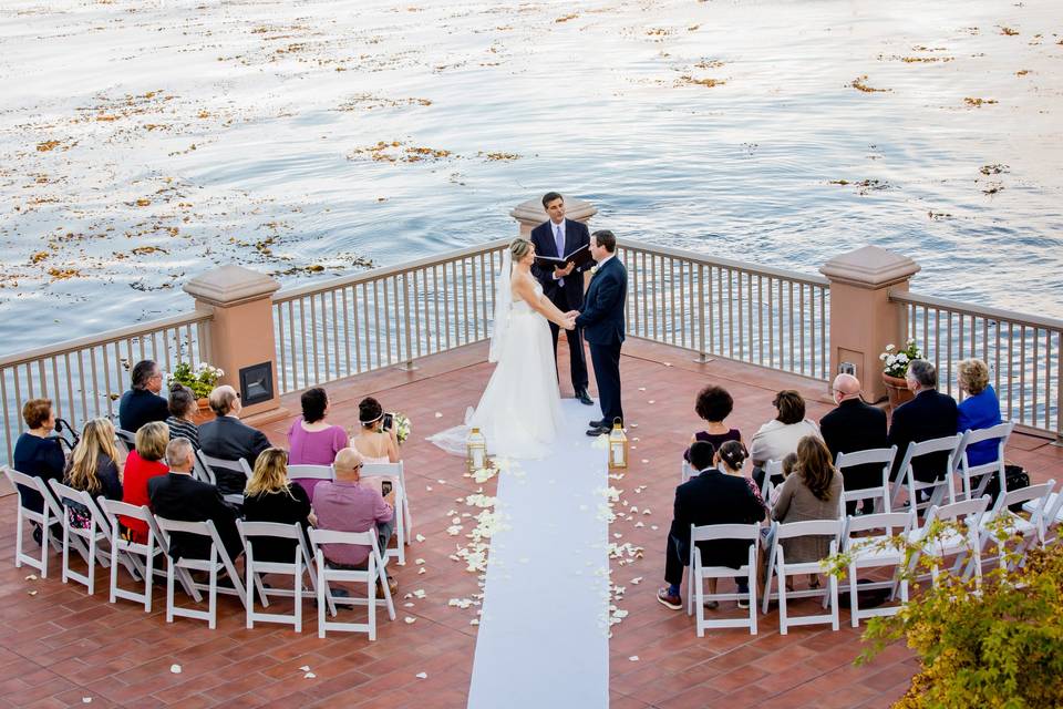 Outdoor ceremony