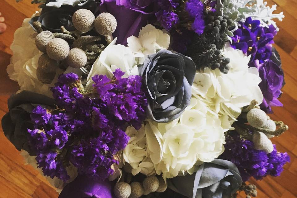 Violet bouquet