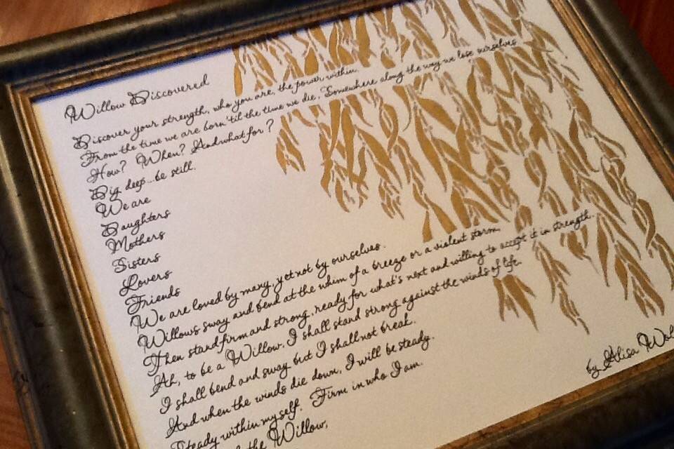 Calligraphy Chic