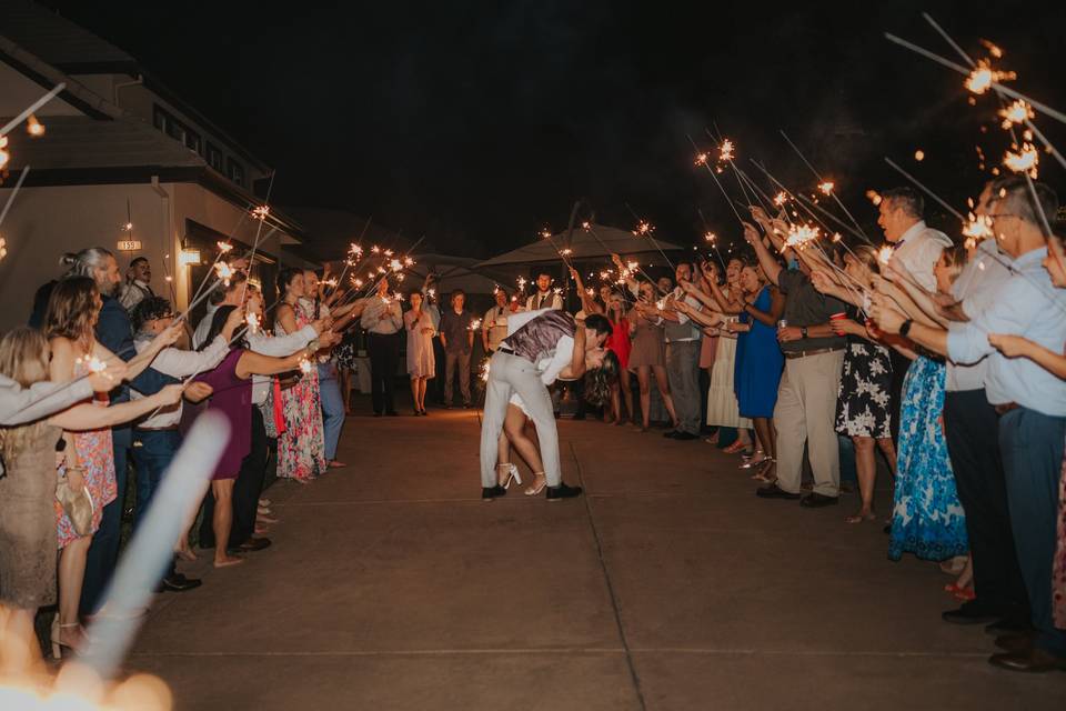 Backyard wedding