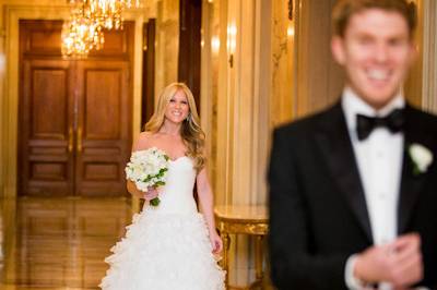 That moment he is about to see his bride to be, truly priceless.