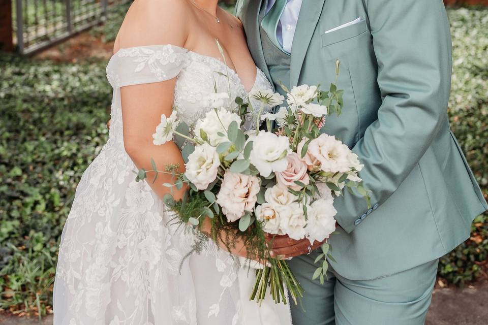 Bride and Bridal Attendant