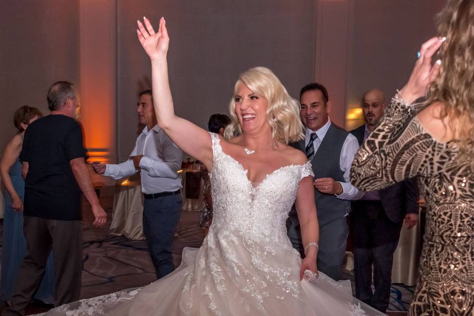 Glowing bride