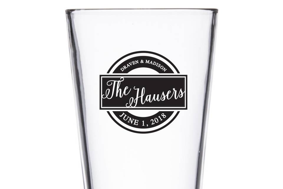 The Hauser Pint Glass
